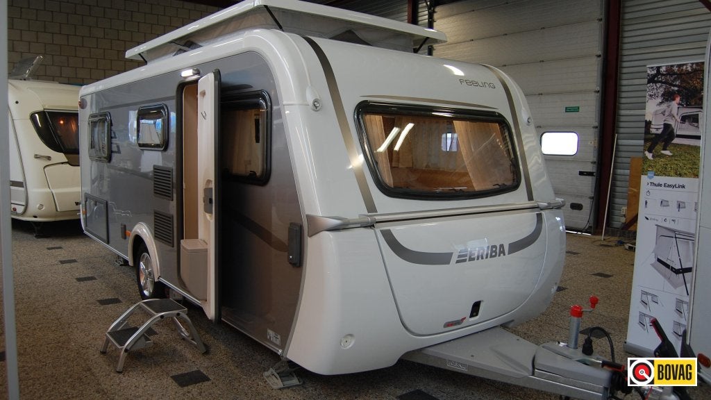 Eriba Feeling 442, Caravans en Kamperen, Caravans, Tot en met 3, Vast bed, Eriba, 1000 - 1250 kg