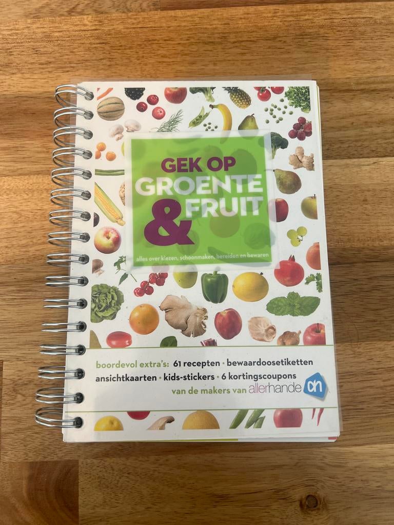 Gek op Groente & Fruit - Kookboek Allerhande, Hoofdgerechten, Ophalen of Verzenden, Zo goed als nieuw, Gezond koken
