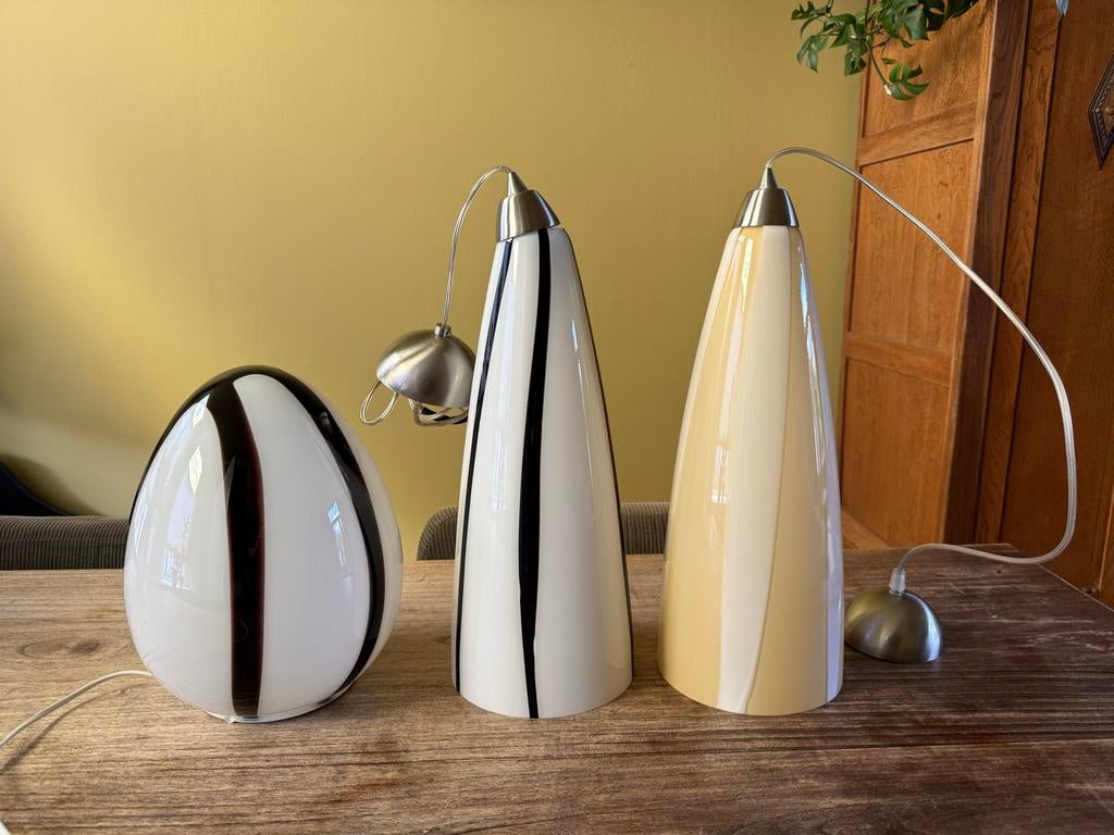 Ilu di Vetro lampen, Ophalen, Zo goed als nieuw, Glas