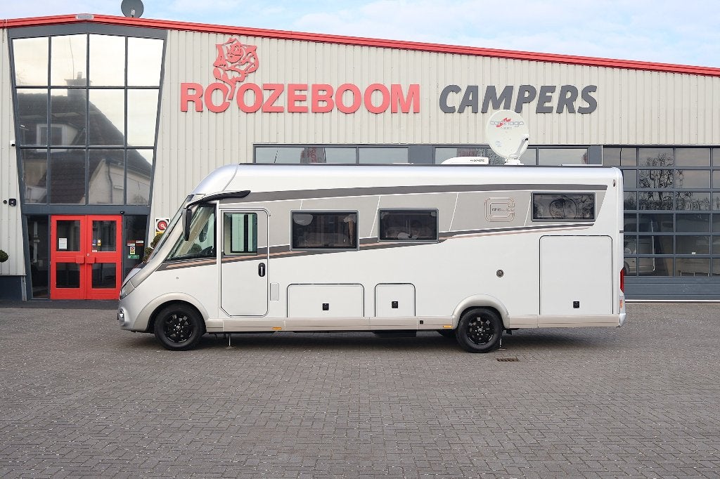 Carthago Chic E-Line I 50 LE ! AUTOMAAT ! E&P LEVEL ! AIRCO, Caravans en Kamperen, Campers, Startonderbreker, Vloeistofverwarming