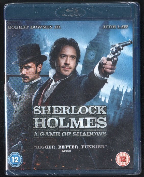 Sherlock Holmes 2 a Game of Shadows, GESEALD Blu-ray NLsubs!, Avontuur, Inclusief extra's, Turks, Film