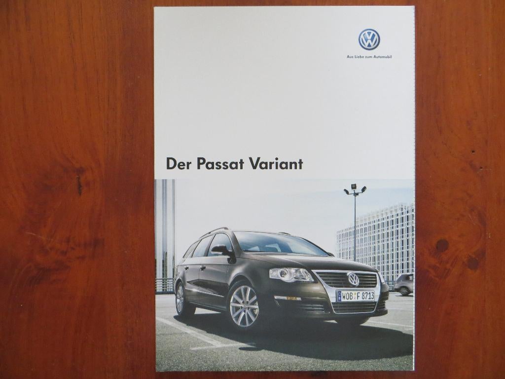 Volkswagen Passat Variant (okt. 2006) + bijlage, Ophalen of Verzenden, Nieuw, Volkswagen