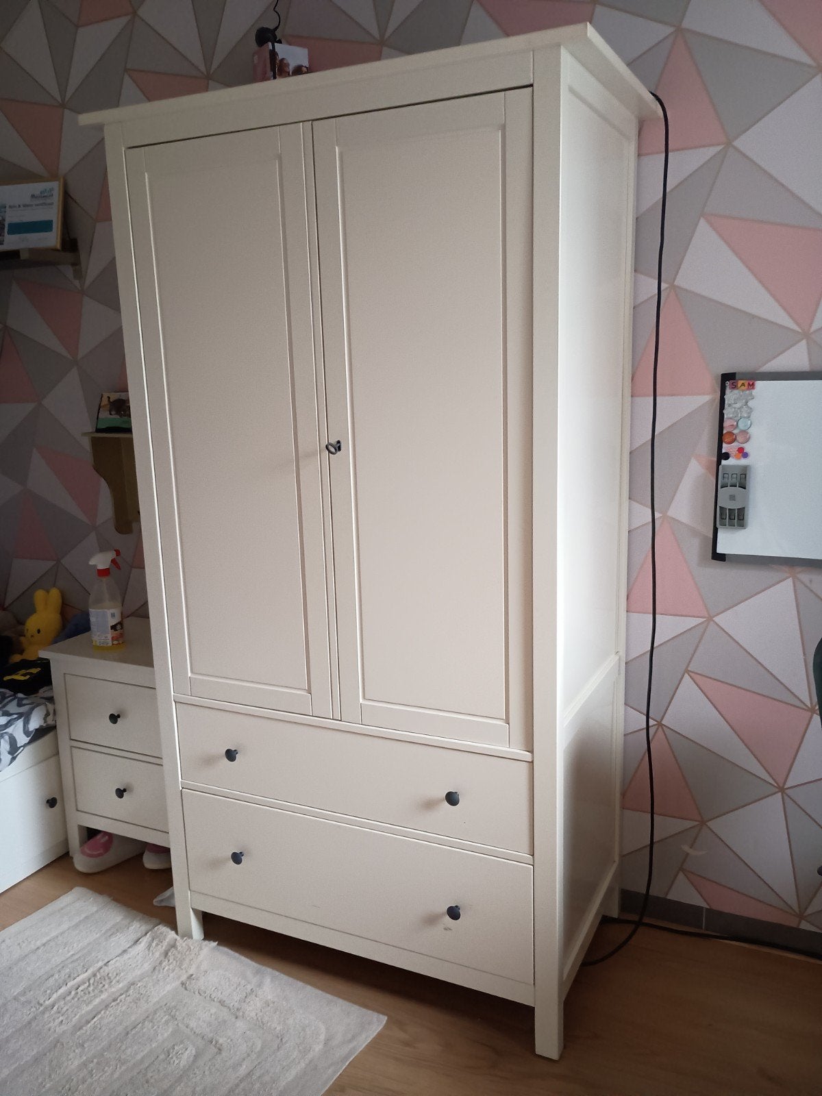 Kledingkast Hemnes IKEA, Ophalen, Gebruikt, Modern, functioneel, 50 tot 100 cm