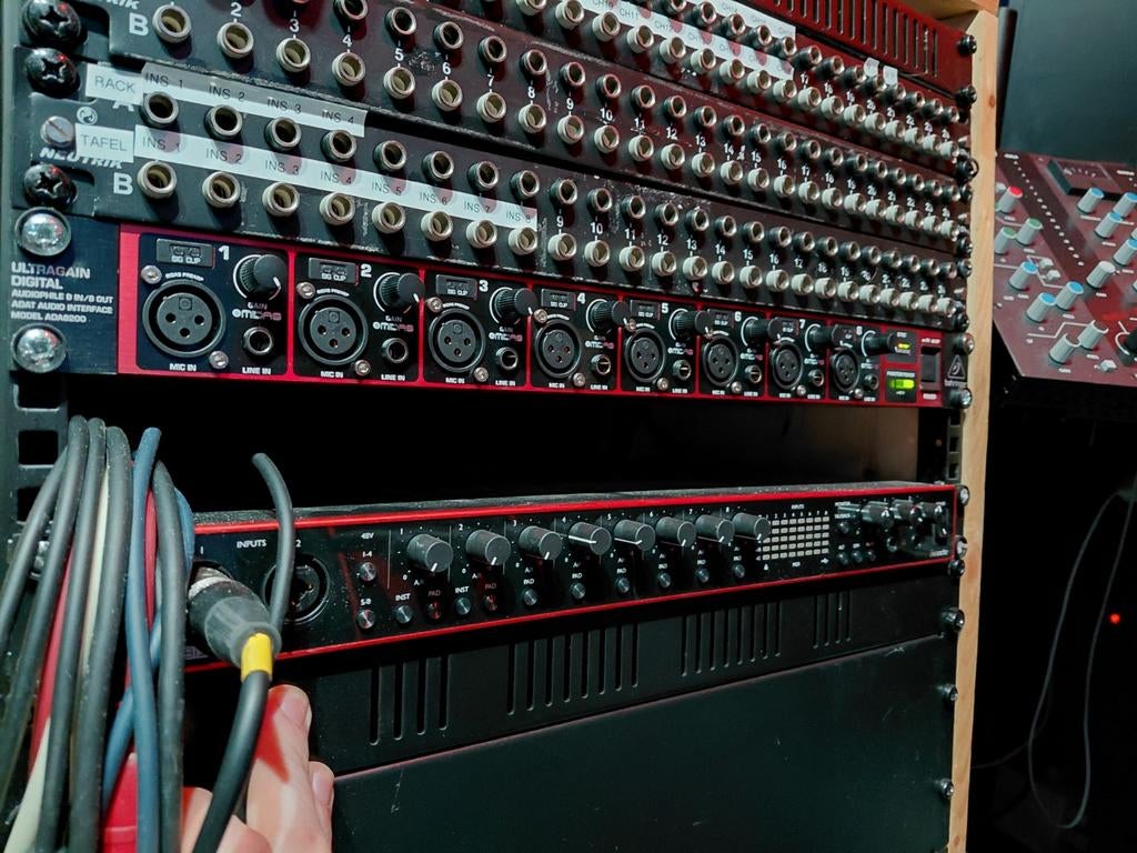 Behringer ADA8200 - Zo goed als nieuw met Toslink kabel, Ophalen of Verzenden, Nieuw