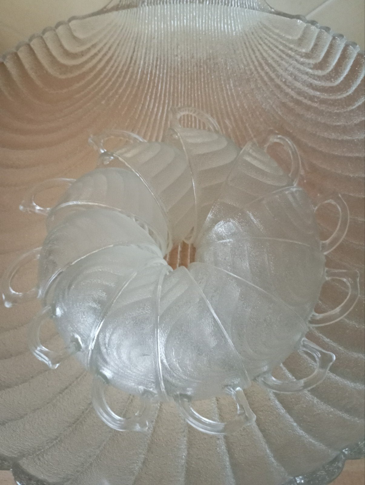 Glazen Bowl set Anchor Hocking, Ophalen, Glas, Overige stijlen
