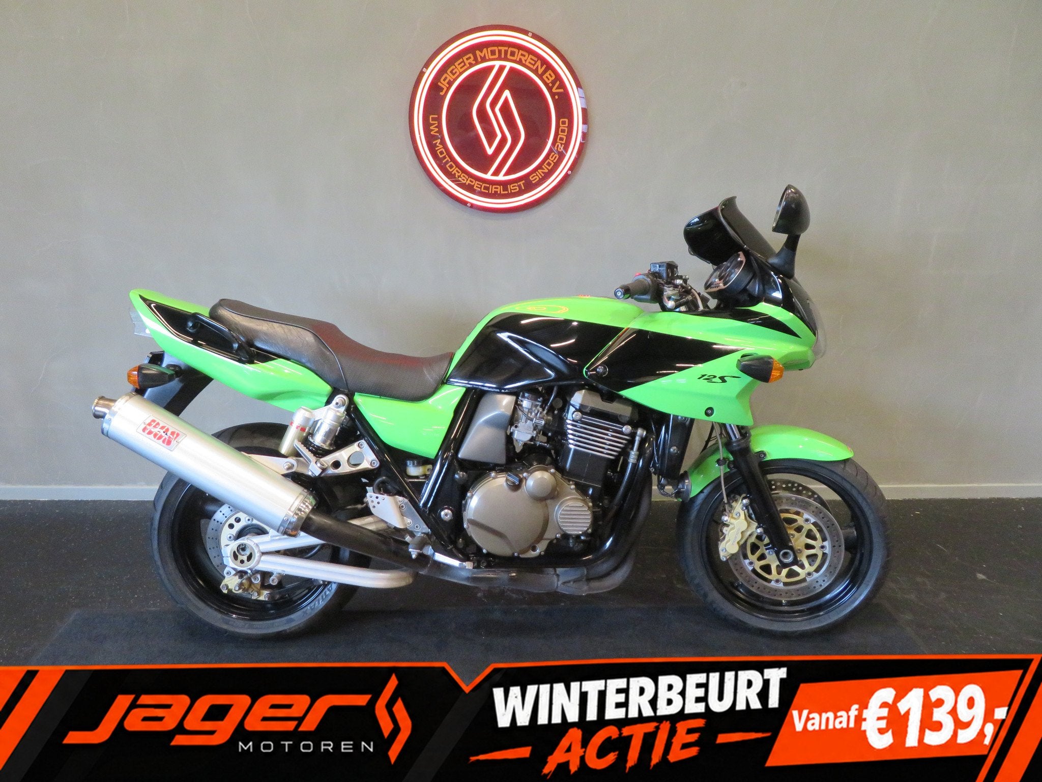 Kawasaki ZRX 1200 S ZRX1200 TOPPER! BOS (bj 2001), Sport, Gebruikt, Bedrijf