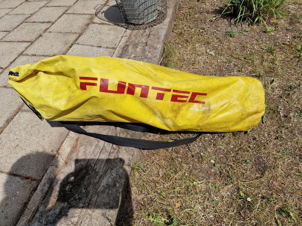 Funtec Volleybalnet  met bal - 2x gebruikt, Sport en Fitness, Volleybal, Ophalen of Verzenden, Overige typen
