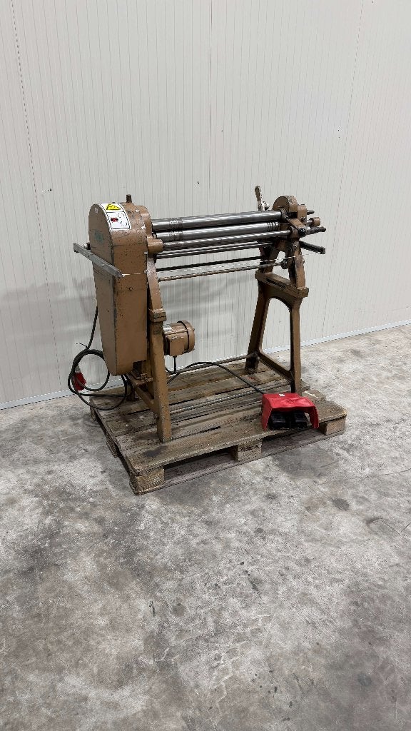 Plaatwals elecktr. Jorg type 574 werkbreedte 650 mm 380V, Gebruikt, JORG, JORG, Ophalen of Verzenden