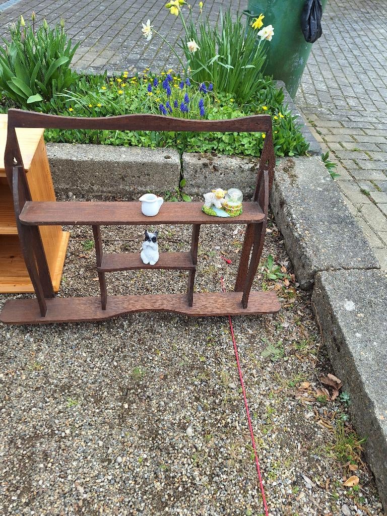 Houten rek, Ophalen, Gebruikt