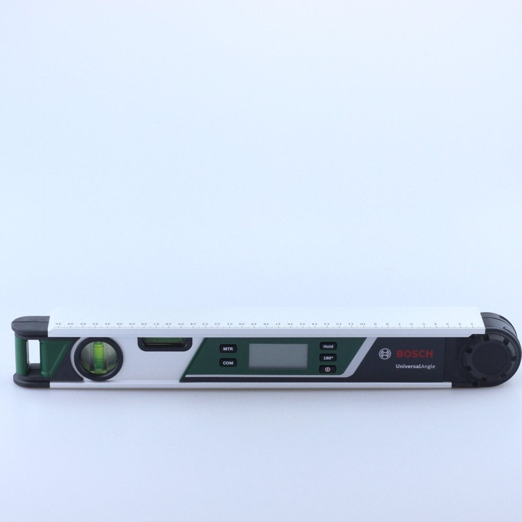Bosch UniversalAngle Hoekmeter incl Opbergetui Nieuwstaat, Doe-het-zelf en Verbouw, Bosch, Zo goed als nieuw, Support@bosch.com