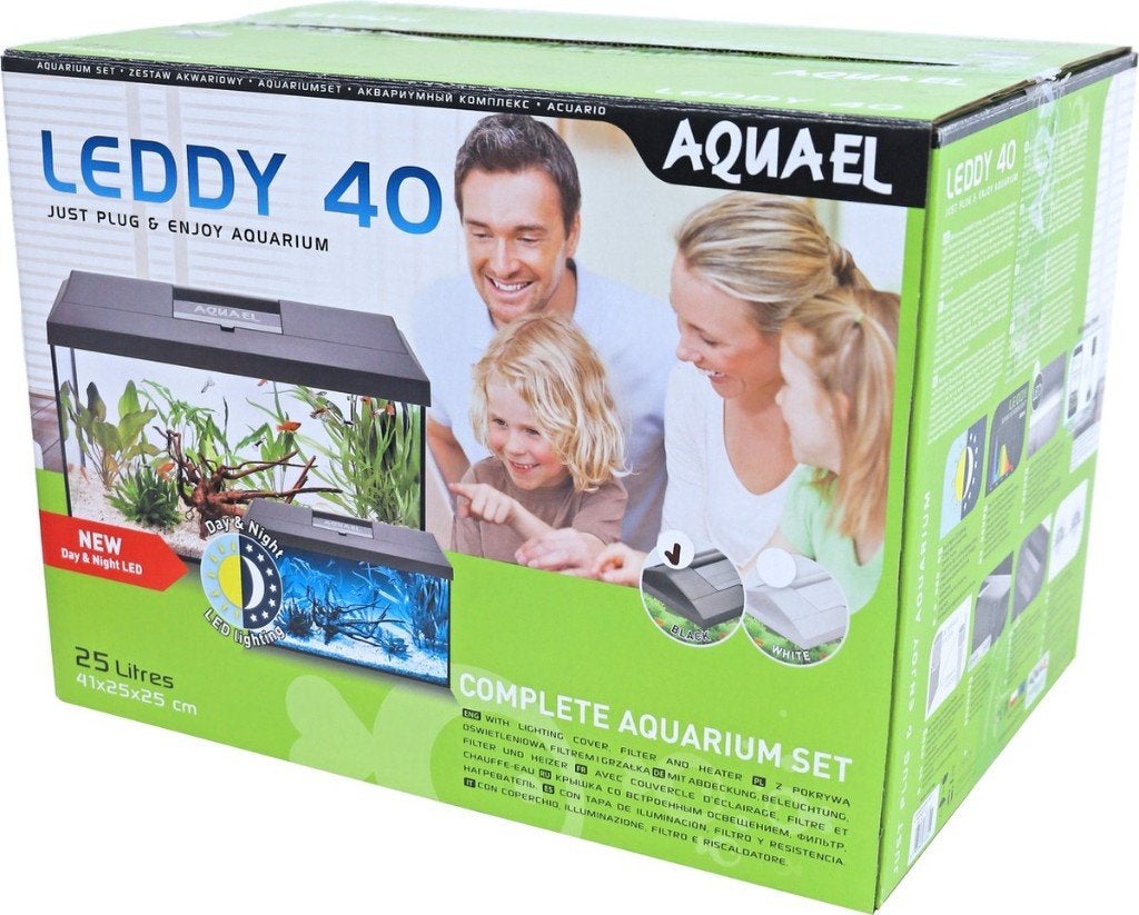 AquaEl aquarium Leddy 40 day&night zwart van € 89,95 nu € 75, Ophalen, AQUAEL Sp. z o.o., ., Nieuw