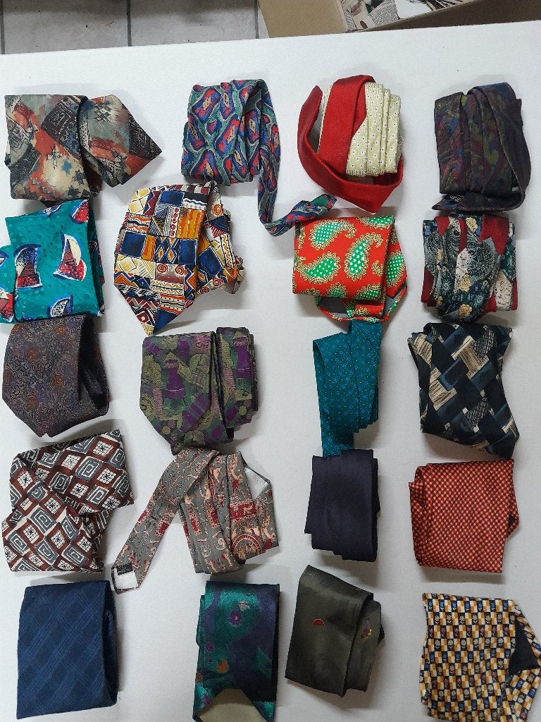 20 Verschillende Stropdassen, Ophalen of Verzenden, Gedragen, Overige kleuren, Met patroon