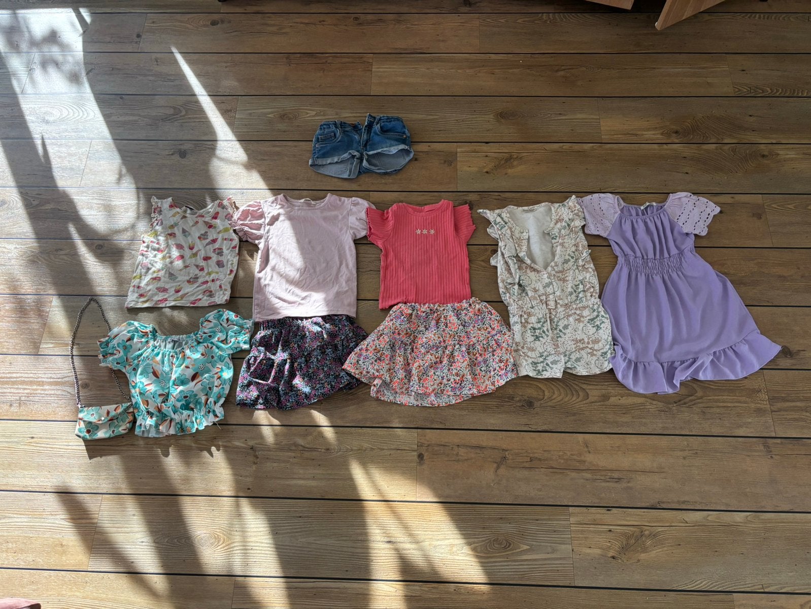 Pakket meisjes kleding maat 110/116, Ophalen of Verzenden, Gebruikt, Meisje, Overige typen