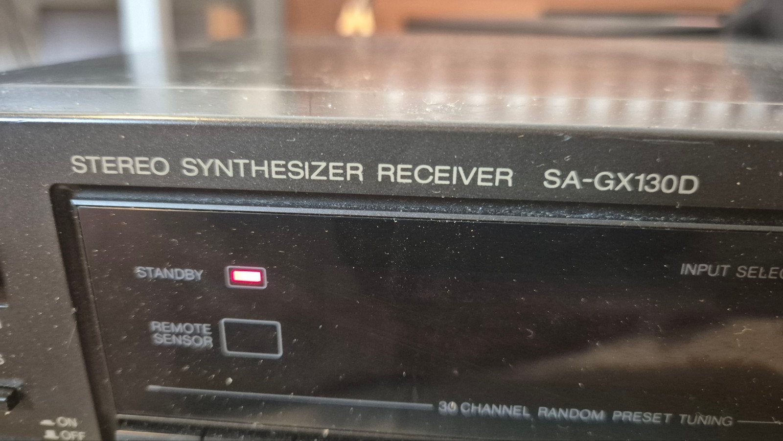 Technics SA-GX130D Stereo Synthesizer Receiver, Gebruikt, 60 tot 120 watt, Stereo, Ophalen