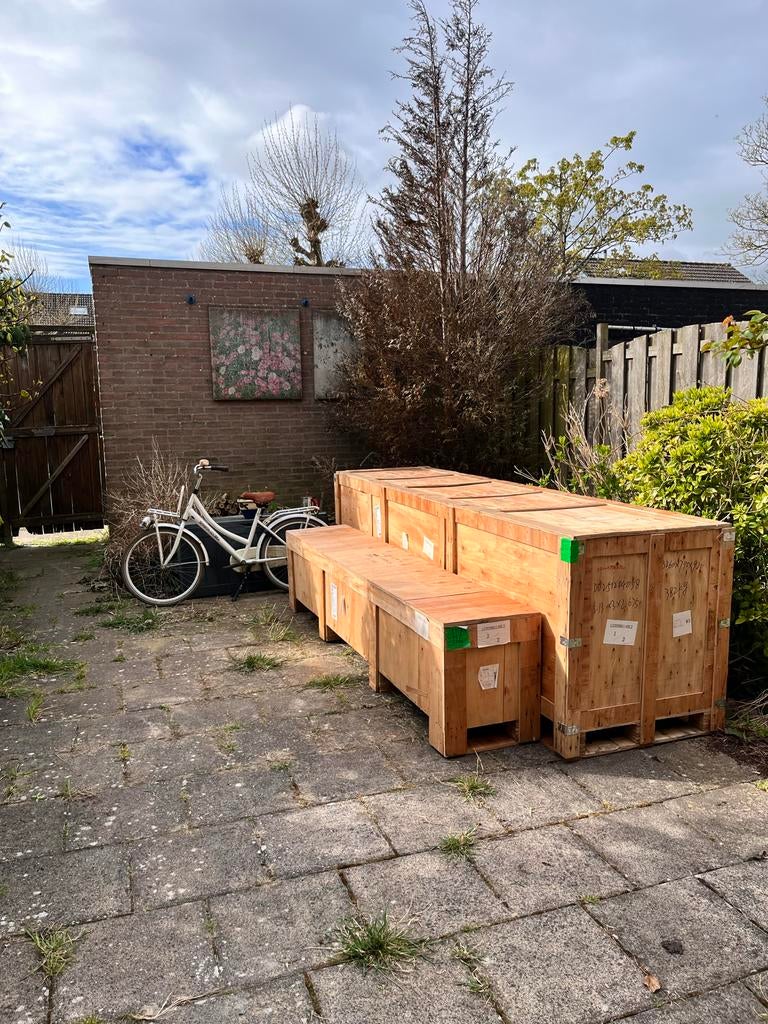 Nieuwe Veranda met elektrisch lamellendak en glaswand, Tuin en Terras, Overkappingen, Ophalen, Nieuw, Veranda