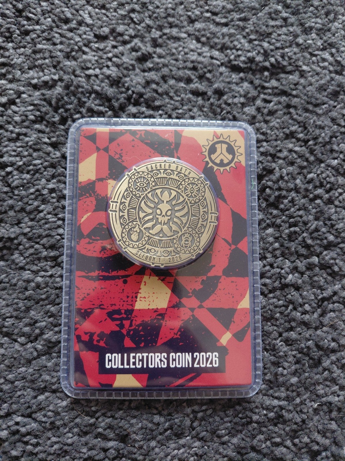 Defqon.1 Sacred Oath Collectors Coin 2026 - Limited Edition, Ophalen of Verzenden, Overige waardes, Losse munt