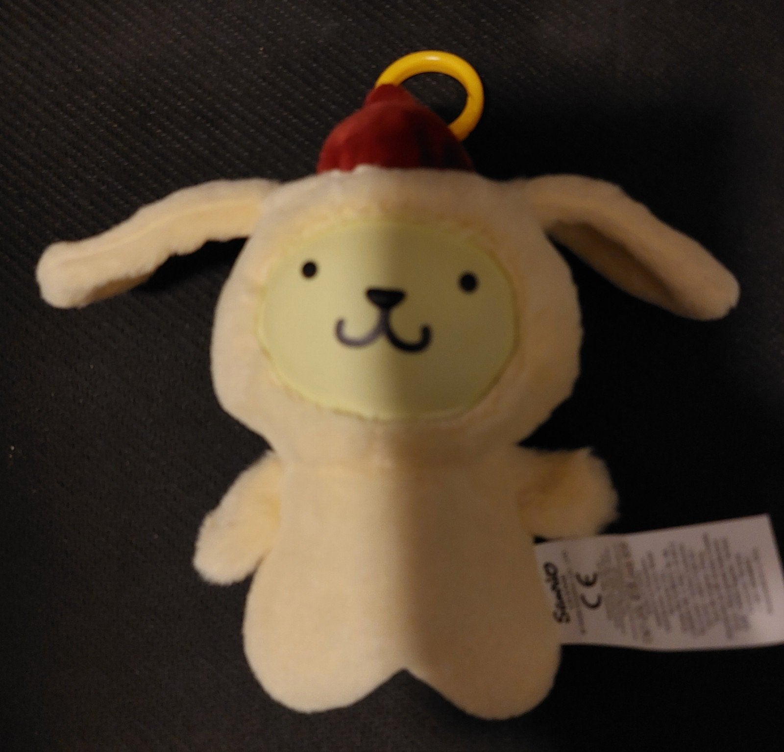 Sanrio Pompompurin Knuffel Sleutelhanger, Ophalen of Verzenden, Geel, Overige typen, Met label
