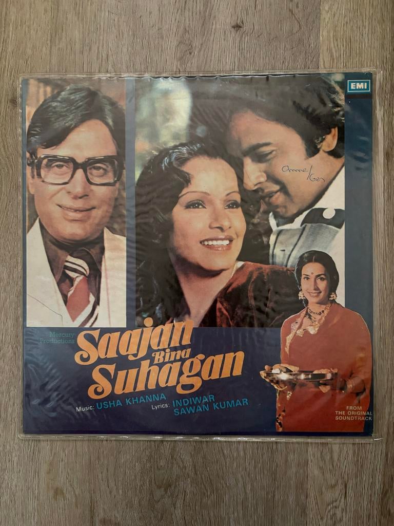 LP Saajan Bina Suhagan - (Bollywood), Cd's en Dvd's, Vinyl | Pop, Gebruikt, 1970 - 1979, 12 inch, Ophalen of Verzenden