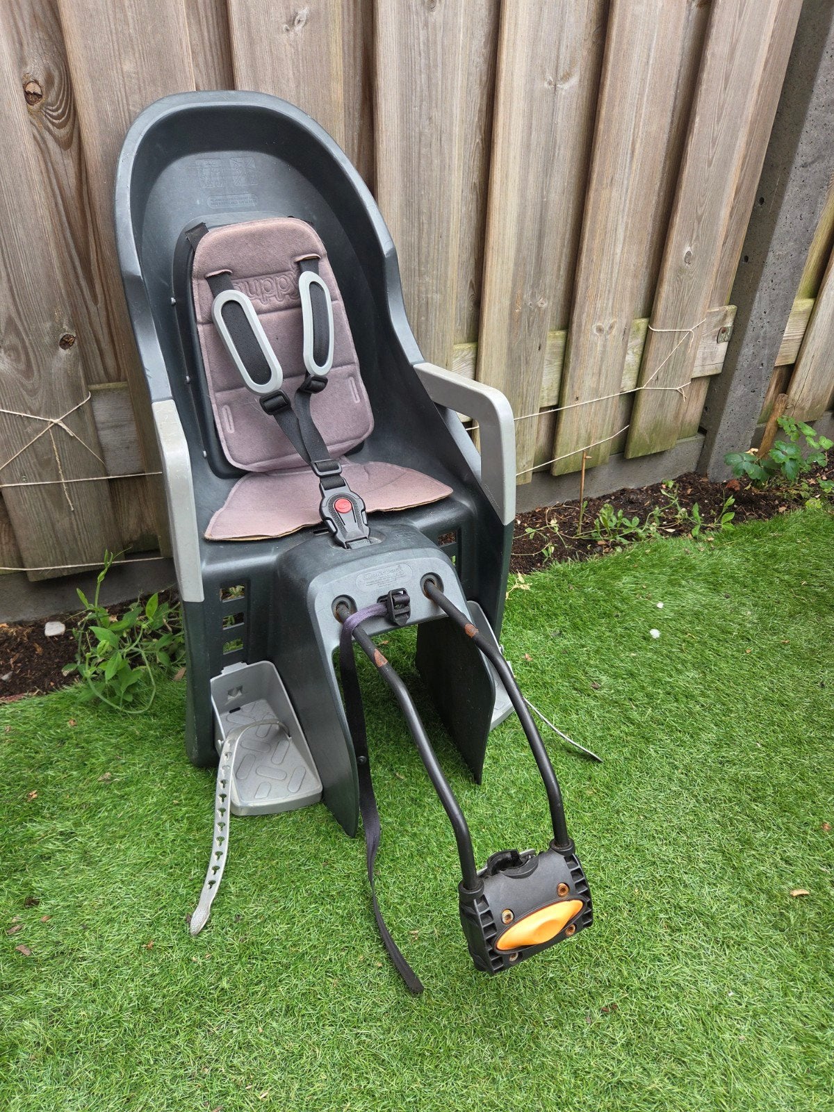 achterzitje fiets voor peuter / kleuter, Ophalen, Gebruikt