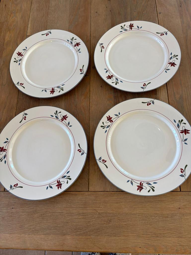 4 copenhagen dinerborden, Antiek en Kunst, Ophalen of Verzenden