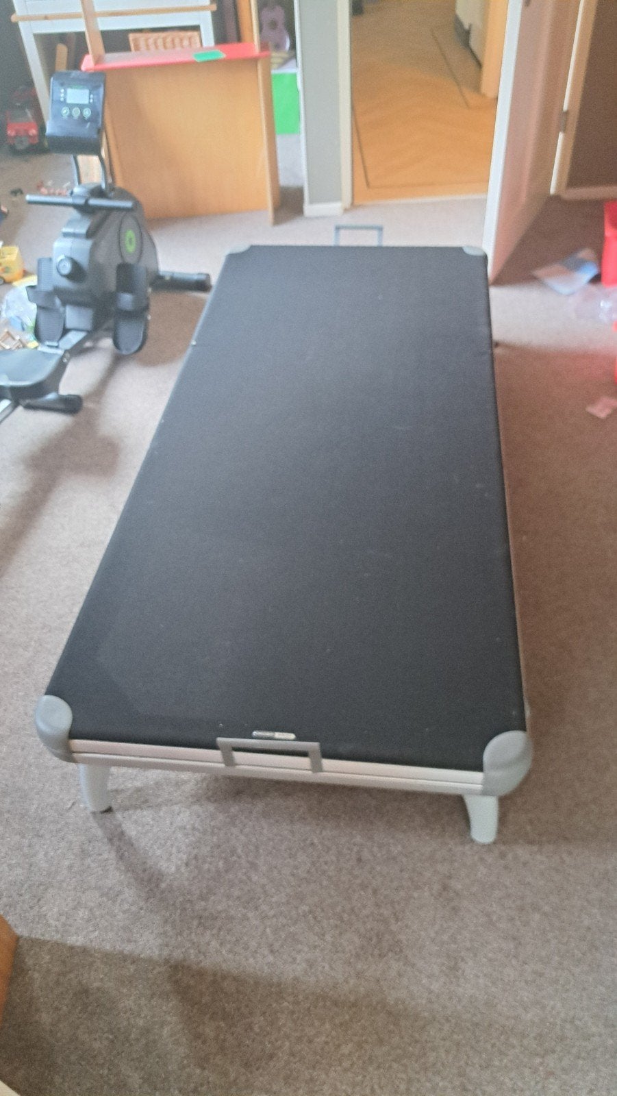 Röwa Genio aluminium bed, Huis en Inrichting, Ophalen, Eenpersoons, Metaal, 90 cm