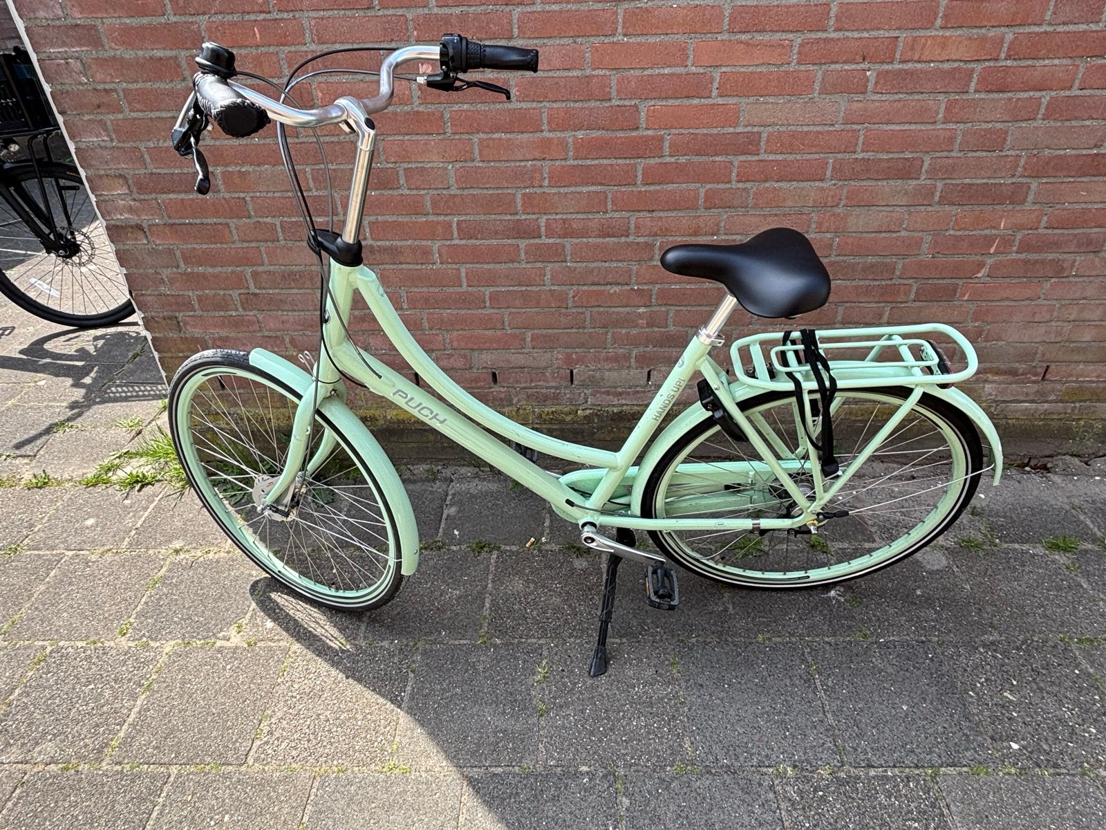 Puch Damesfiets - Mintgroen - Zo goed als nieuw, Terugtraprem, Zo goed als nieuw, Ophalen, Overige merken
