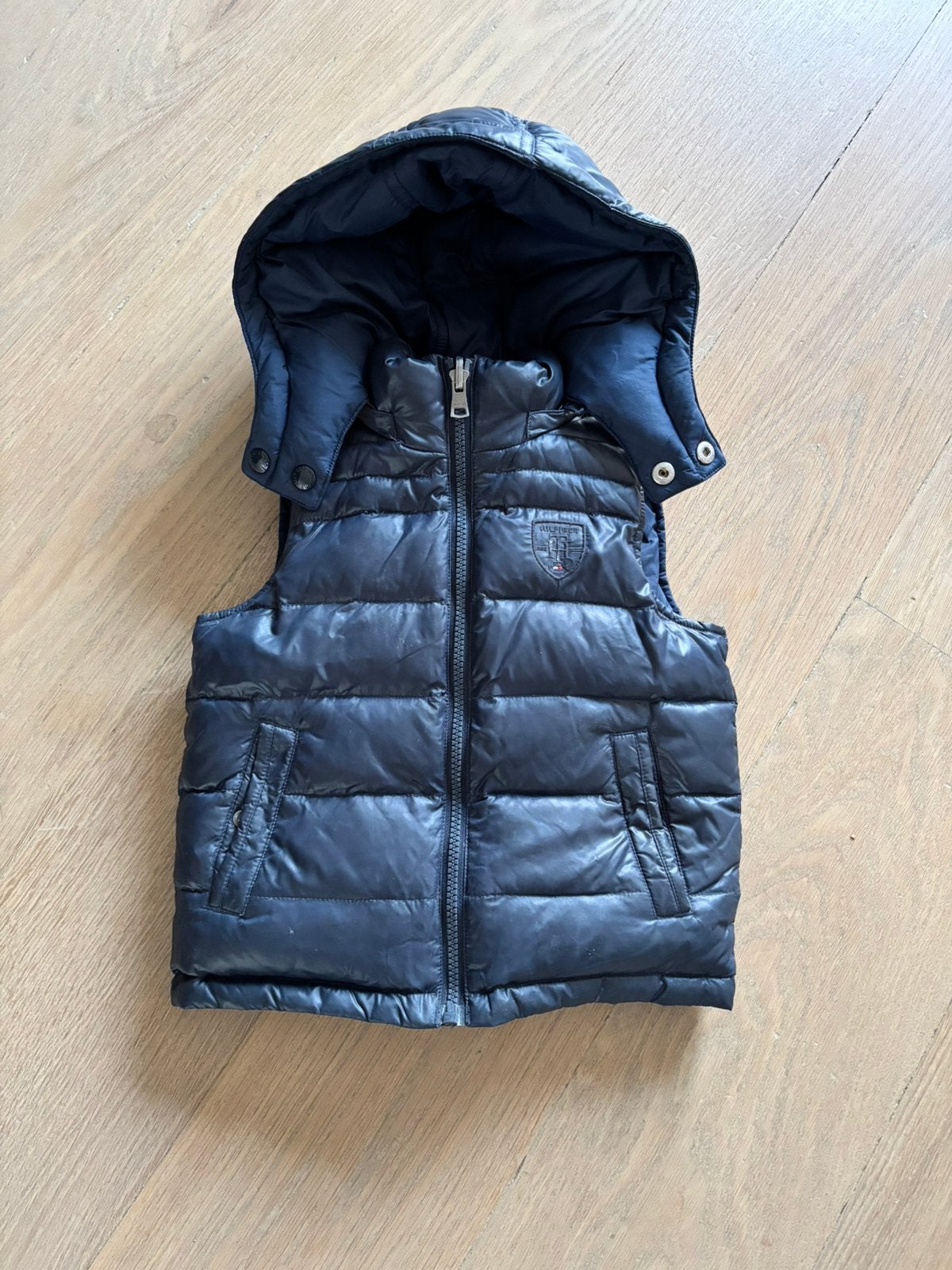 Body warmer tommy hilfiger, Kleding | Heren, Bodywarmers, Ophalen of Verzenden, Gedragen, Overige maten, Blauw