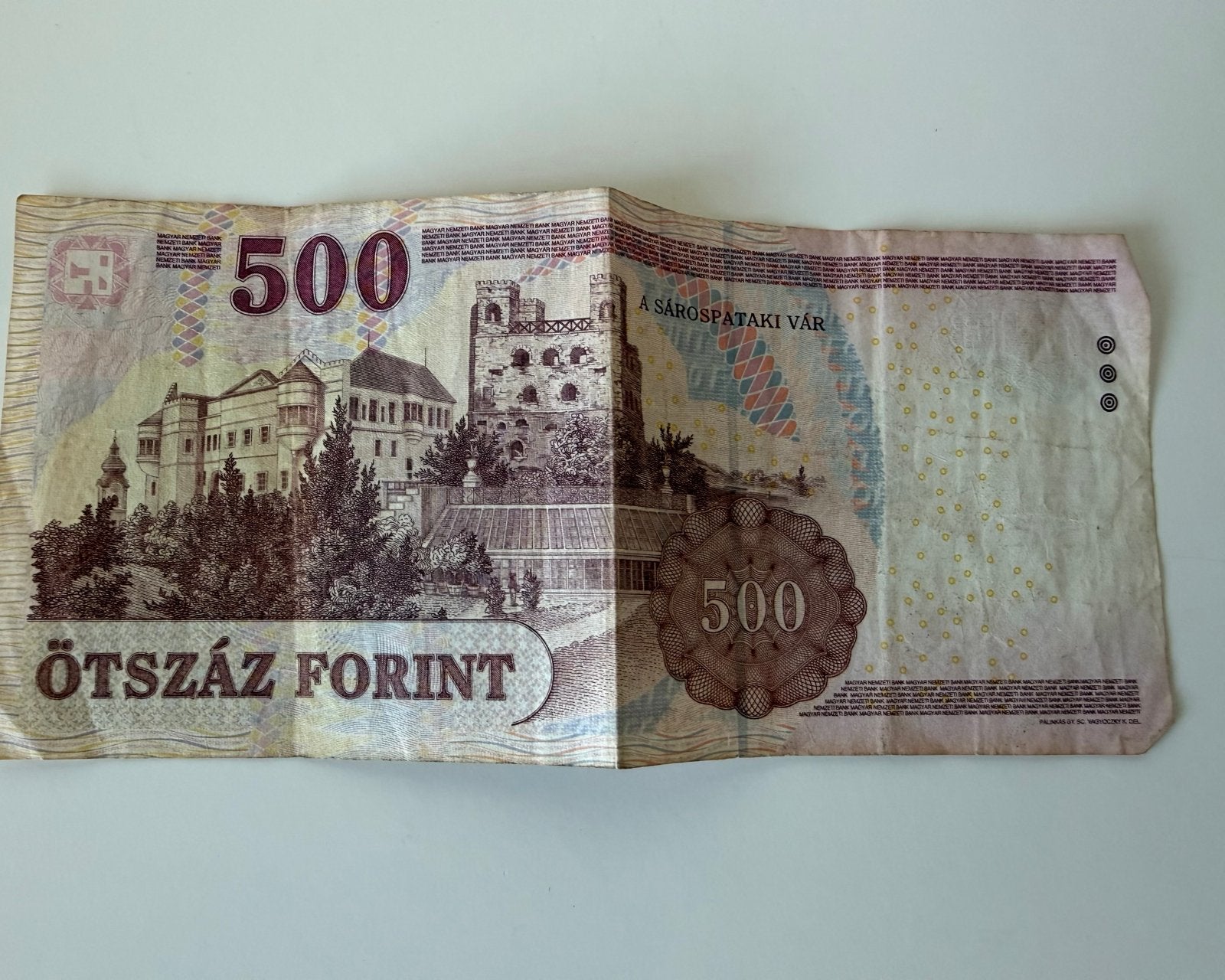 Hongaarse 500 Forint bankbiljet 2010, Ophalen of Verzenden, Hongarije, Los biljet