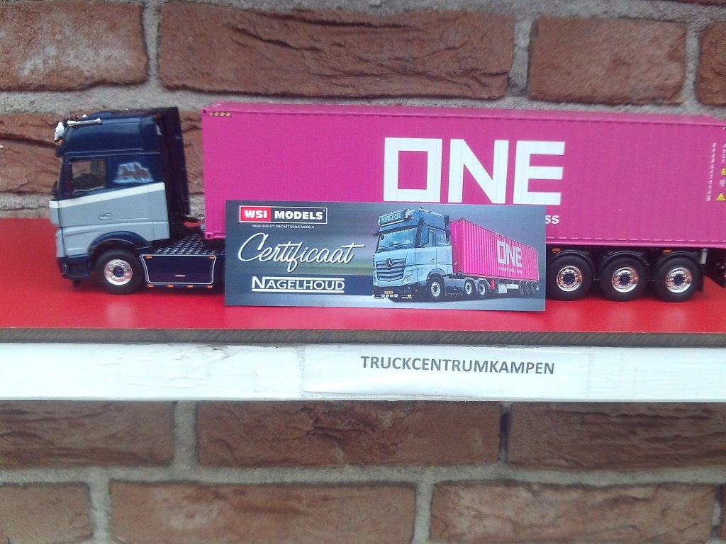 WSI  Mercedes  Benz  Actros  van  Nagelhoud., Ophalen of Verzenden, Nieuw, Bus of Vrachtwagen, Wsi