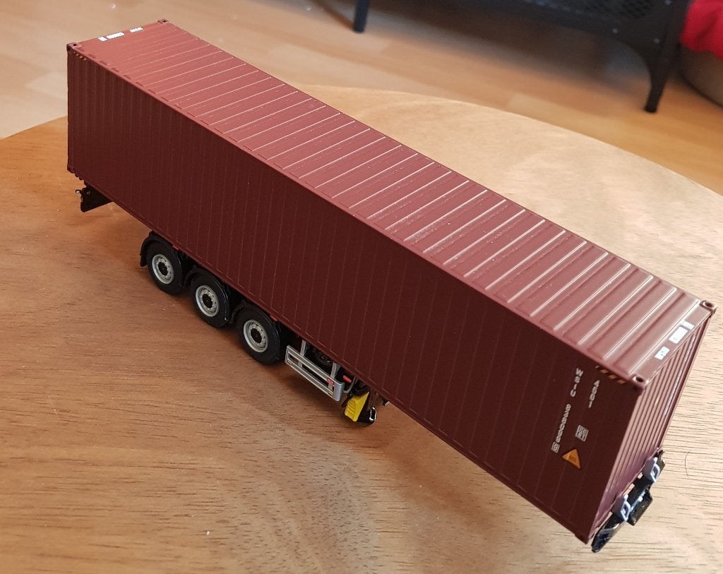 WSI TRAILER + 40 ft CONTAINER, Verzenden, Zo goed als nieuw, Bus of Vrachtwagen, Wsi