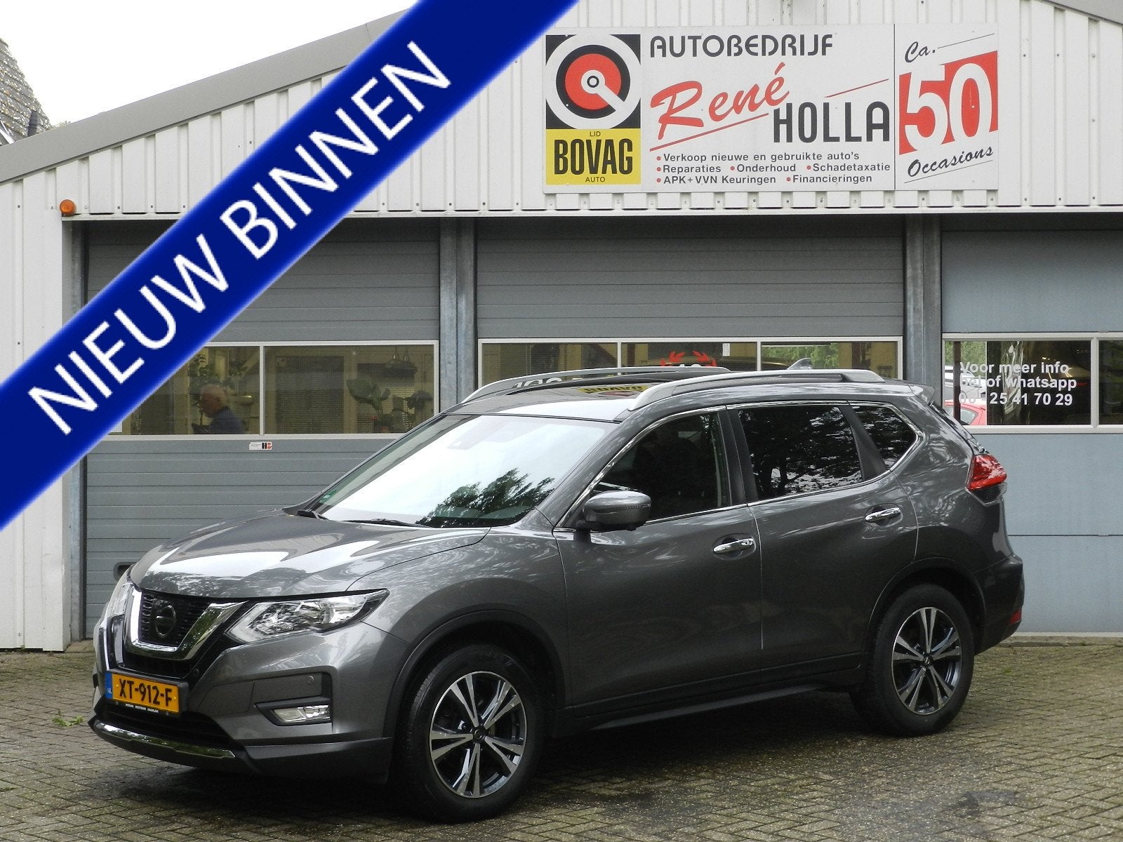Nissan X-Trail 1.6 DIG-T N-Connecta Carplay 360 Camera Clima, Auto's, Voorwielaandrijving, Dealer onderhouden, 4 cilinders, Met garantie (alle)