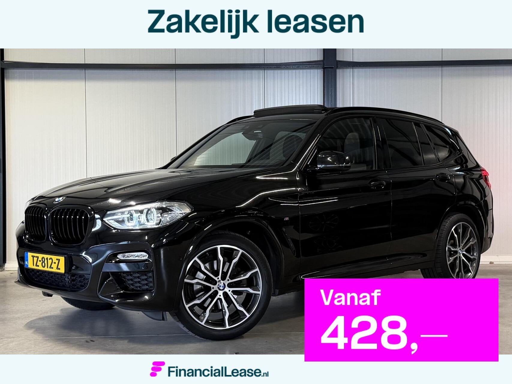 BMW X3 xDrive20i High Executive M-sport Pano Trekhaak H/K, Automaat, 1998 cc, Gebruikt, Euro 6