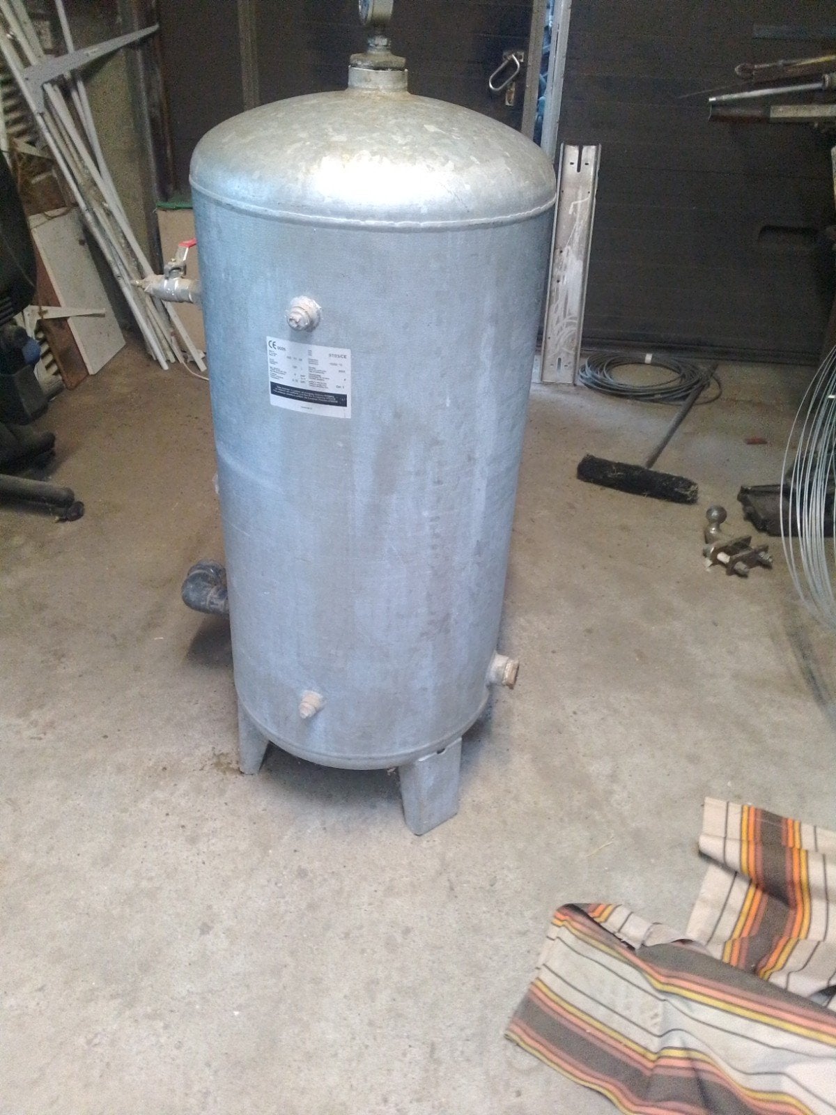 drukvat, 150 liter of meer, Ophalen, Zo goed als nieuw, Metaal