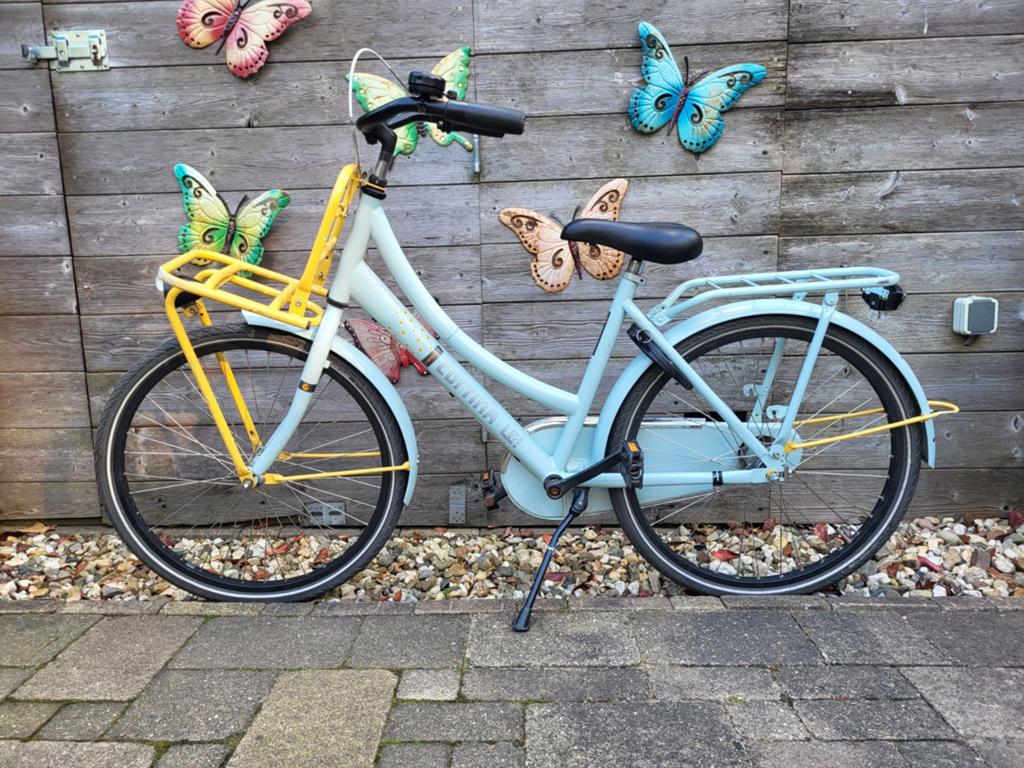 24 in h Cortina U4 Transportfiets, Fietsen en Brommers, Ophalen, Terugtraprem, 24 inch, Cortina U4 transportfiets