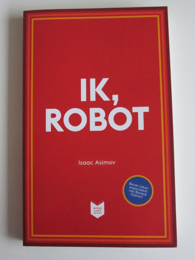 ik, robot Isaac Asimov Nederland Leest (normale versie), Boeken, Ophalen of Verzenden, Zo goed als nieuw, Isaac asimov