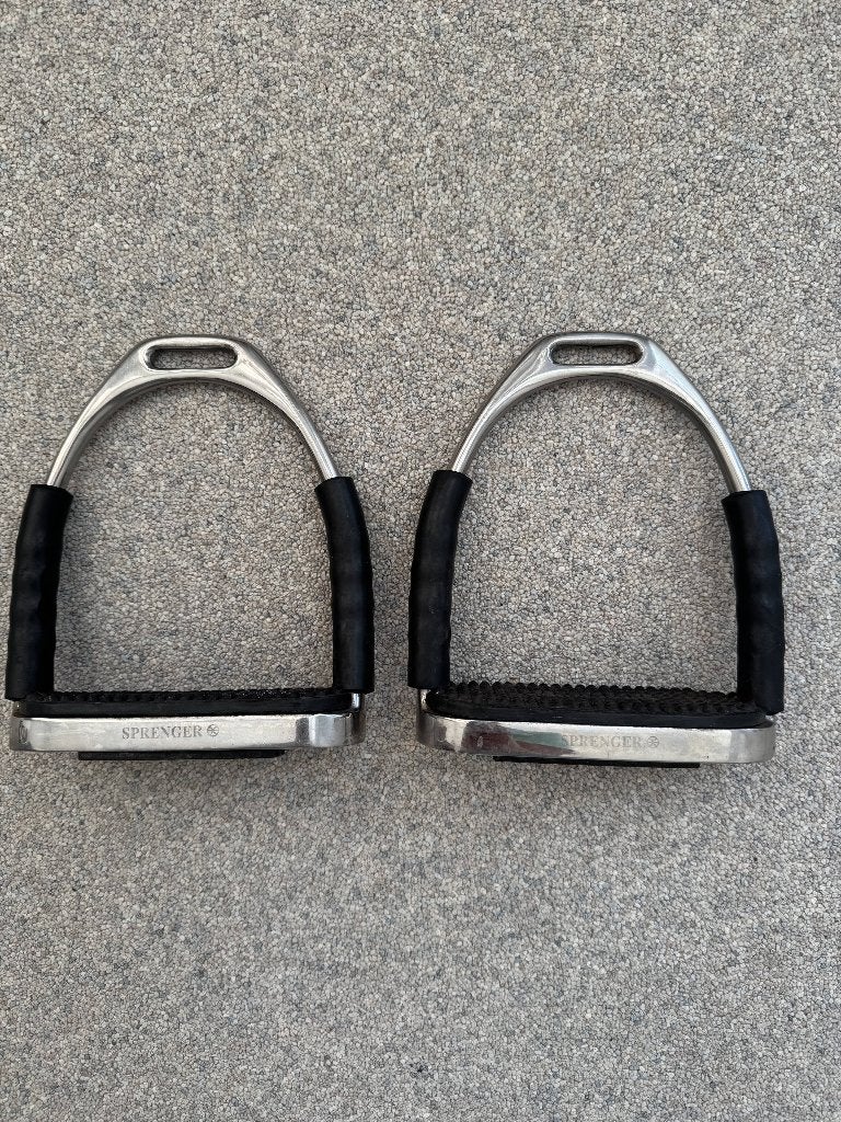 Sprenger veligheids stijgbeugels system-4  (11cm), Dieren en Toebehoren, Antislip, Springen, Ophalen of Verzenden, Stijgbeugels