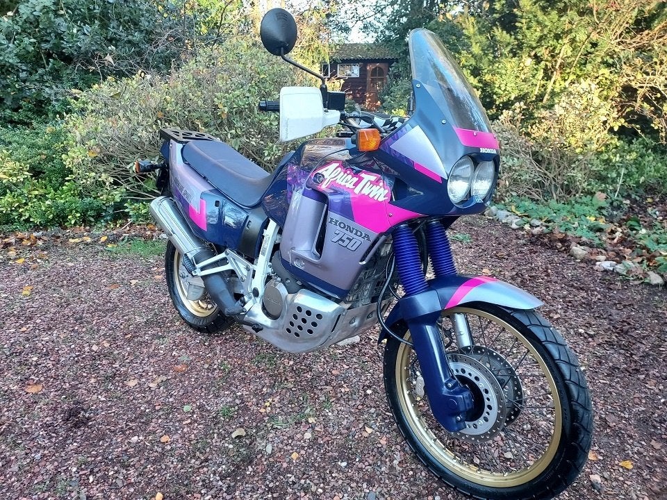 Honda XRV 750 Africa Twin Bj`1992 RD04 Do.blauw The Warhorse, Motoren, 750 cc, 2 cilinders, Bedrijf, Meer dan 35 kW