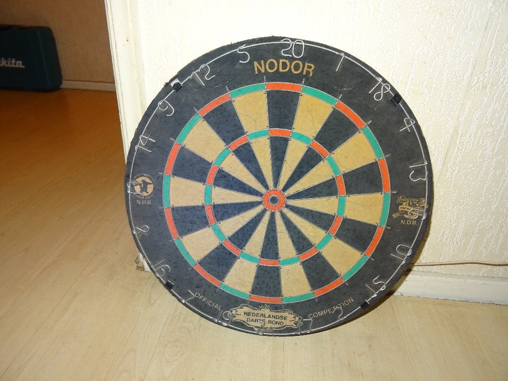 dartbord, Ophalen, Gebruikt, Dartbord, Soft tip