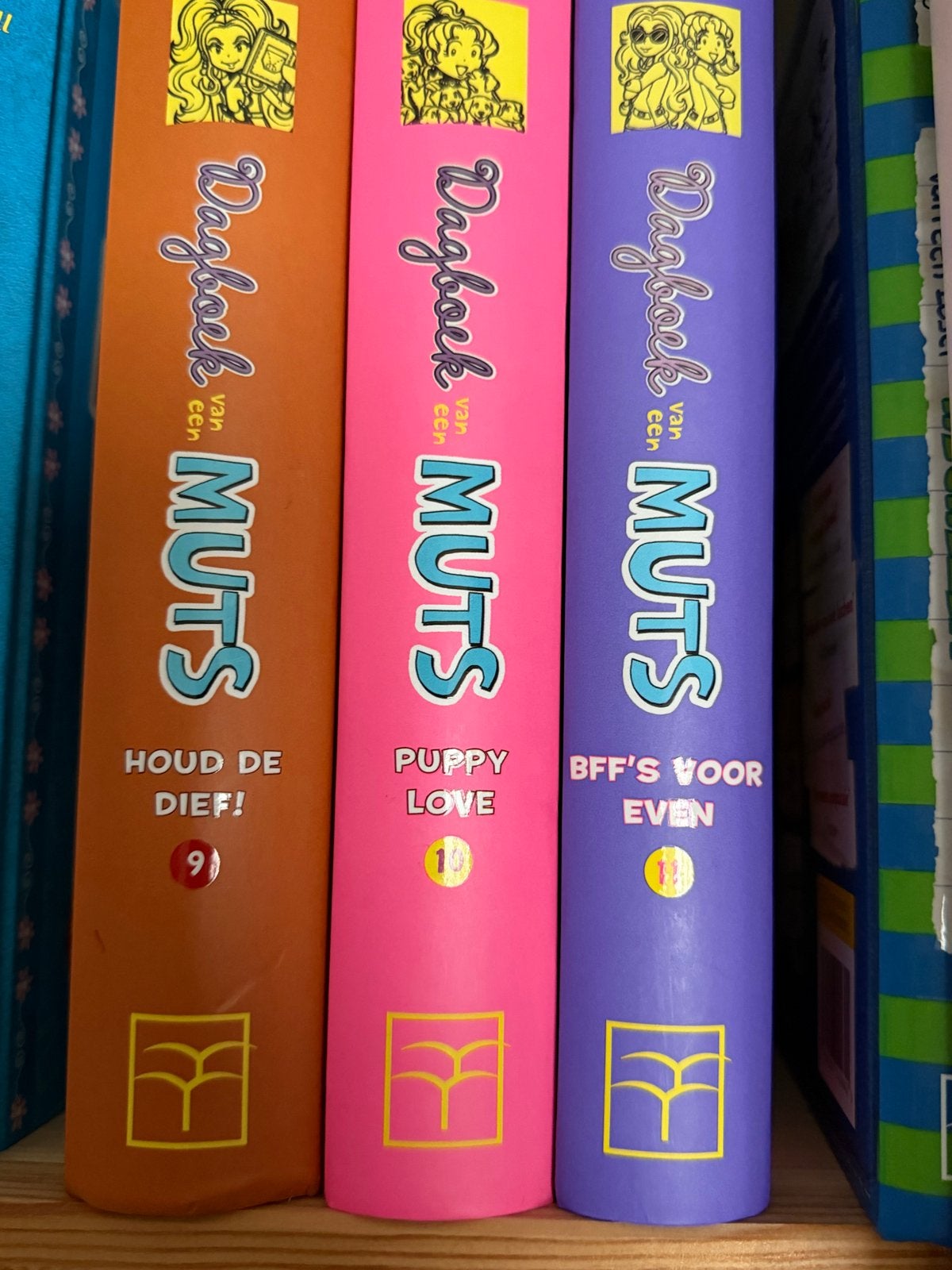Dagboek van een MUTS - delen 9, 10 en 11, Ophalen of Verzenden, Zo goed als nieuw, Fictie