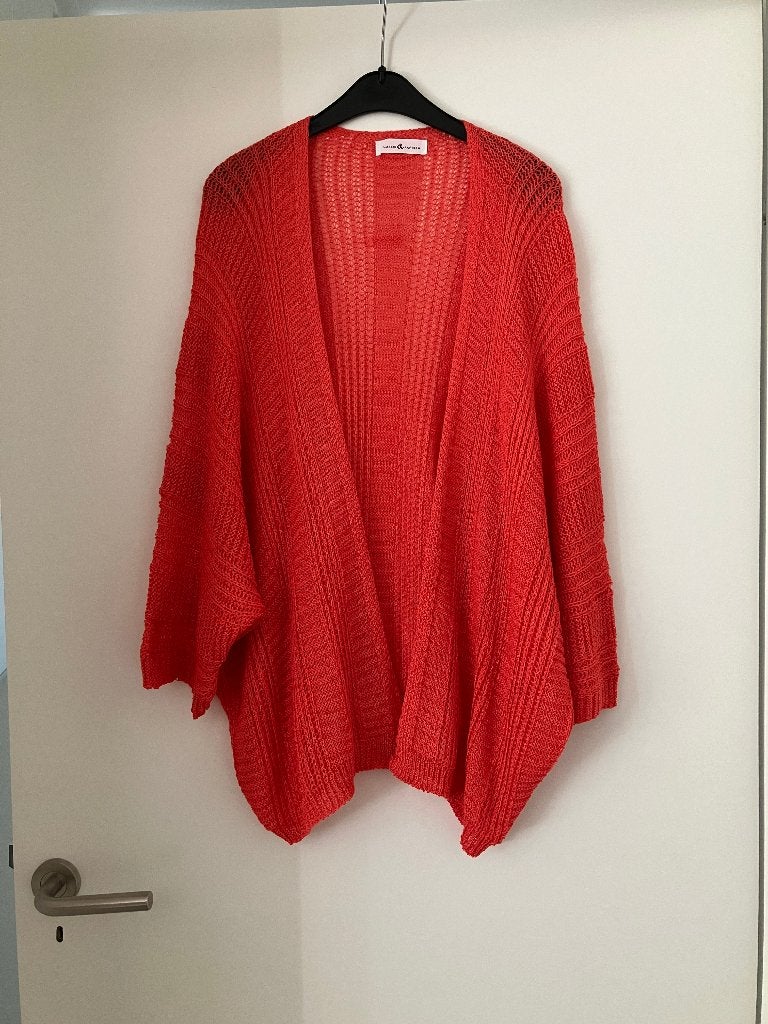 Vestje Cassis / Paprika maat 50/52 NIEUW, Maat 46/48 (XL) of groter, Nieuw, Oranje, Cassis & Paprika