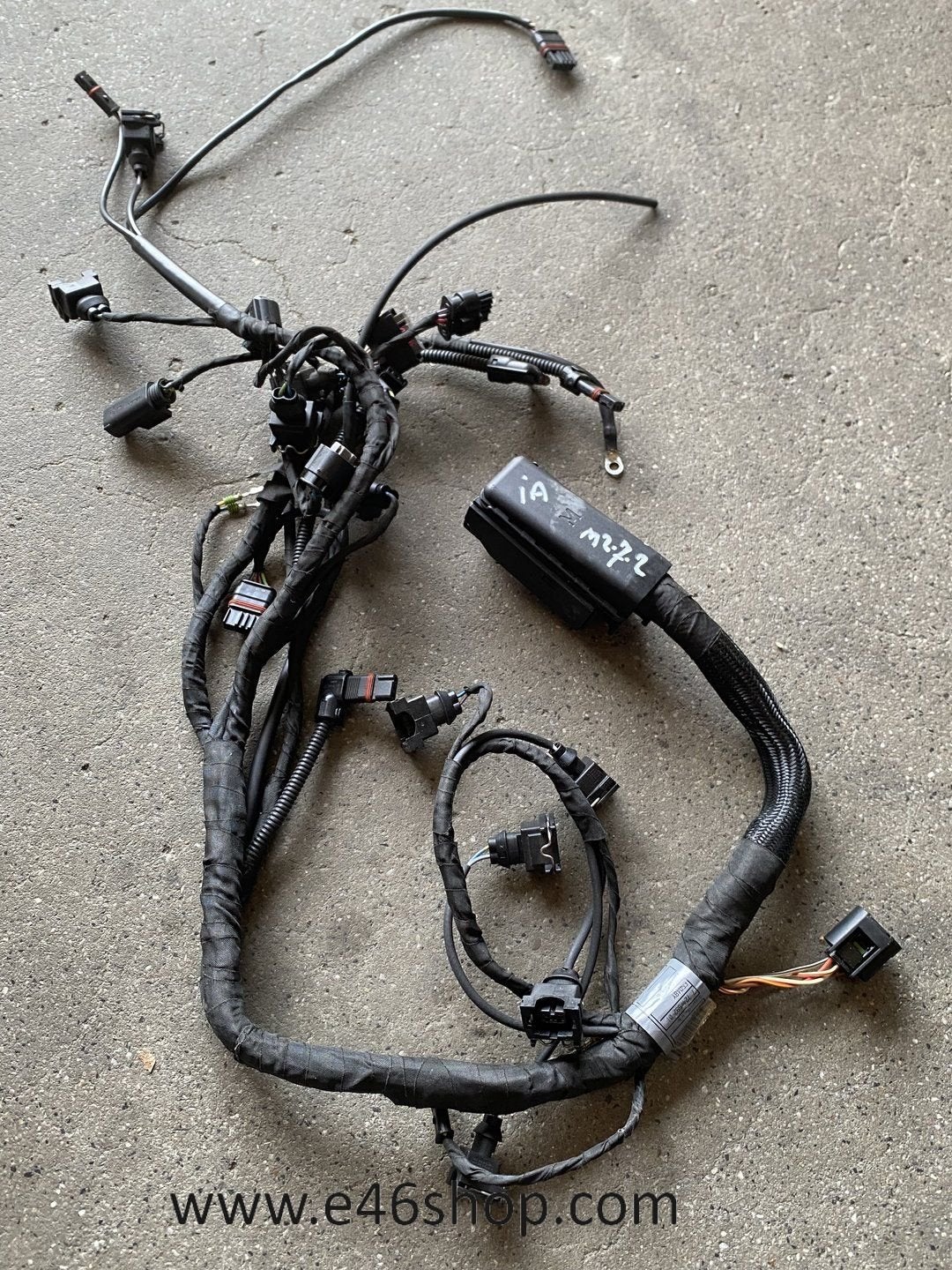 BMW S1000RR K46 KABELBOOM MOTORBLOK OEM 61117724592, Gebruikt, -, -, Ophalen of Verzenden