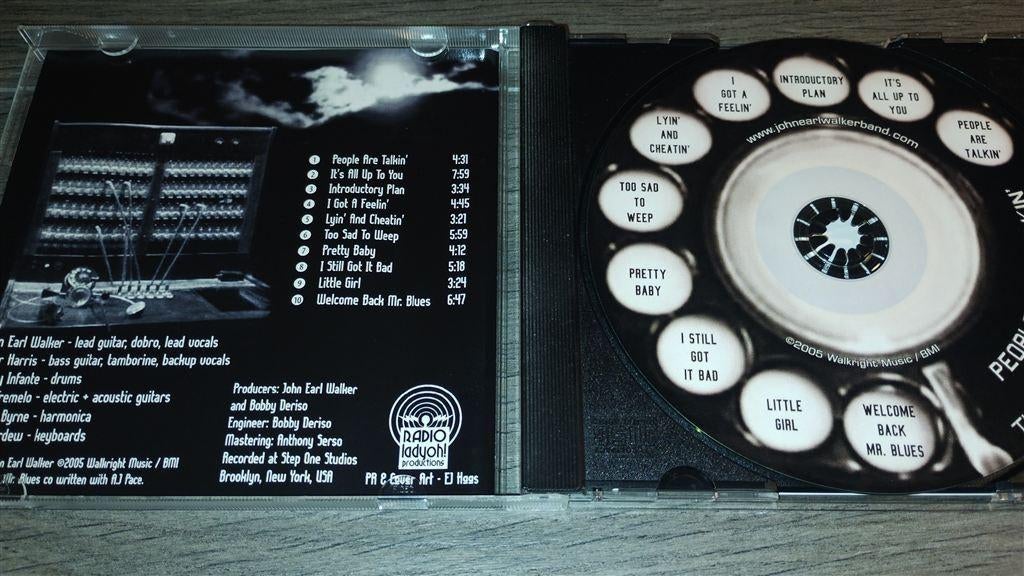 The John Earl Walker Band – People Are Talking [CdR], Ophalen of Verzenden, 1980 tot heden, Zo goed als nieuw, Jazz