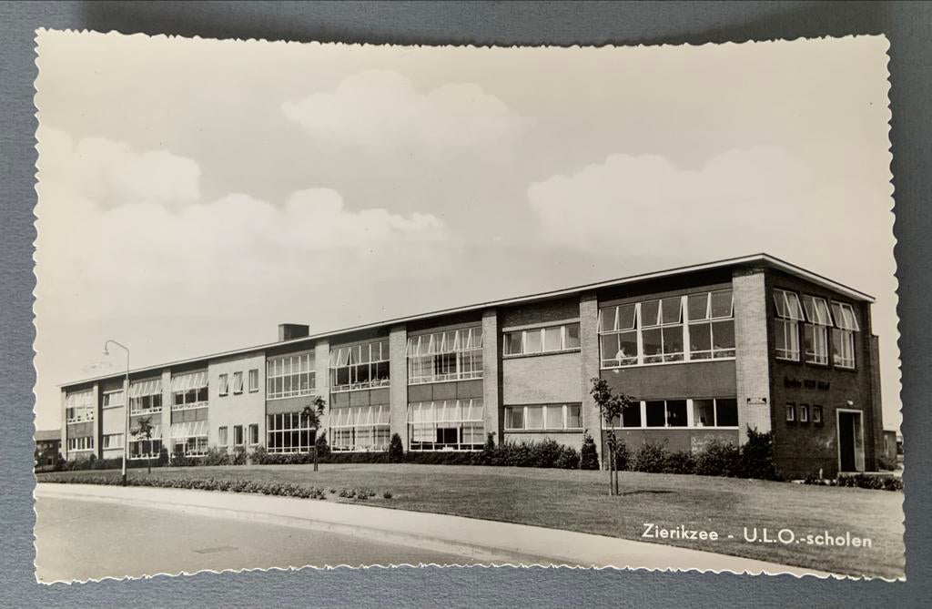 Zierikzee - U.L.O.-scholen, Ophalen of Verzenden, 1940 tot 1960, Ongelopen, Zeeland