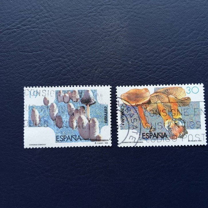 Spanje postzegels - Paddenstoelen (Gestempeld), Ophalen of Verzenden, Gestempeld