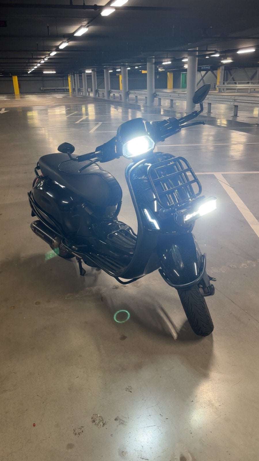 Vespa sprint zwart, Ophalen, Maximaal 45 km/u, Vespa S, Zo goed als nieuw