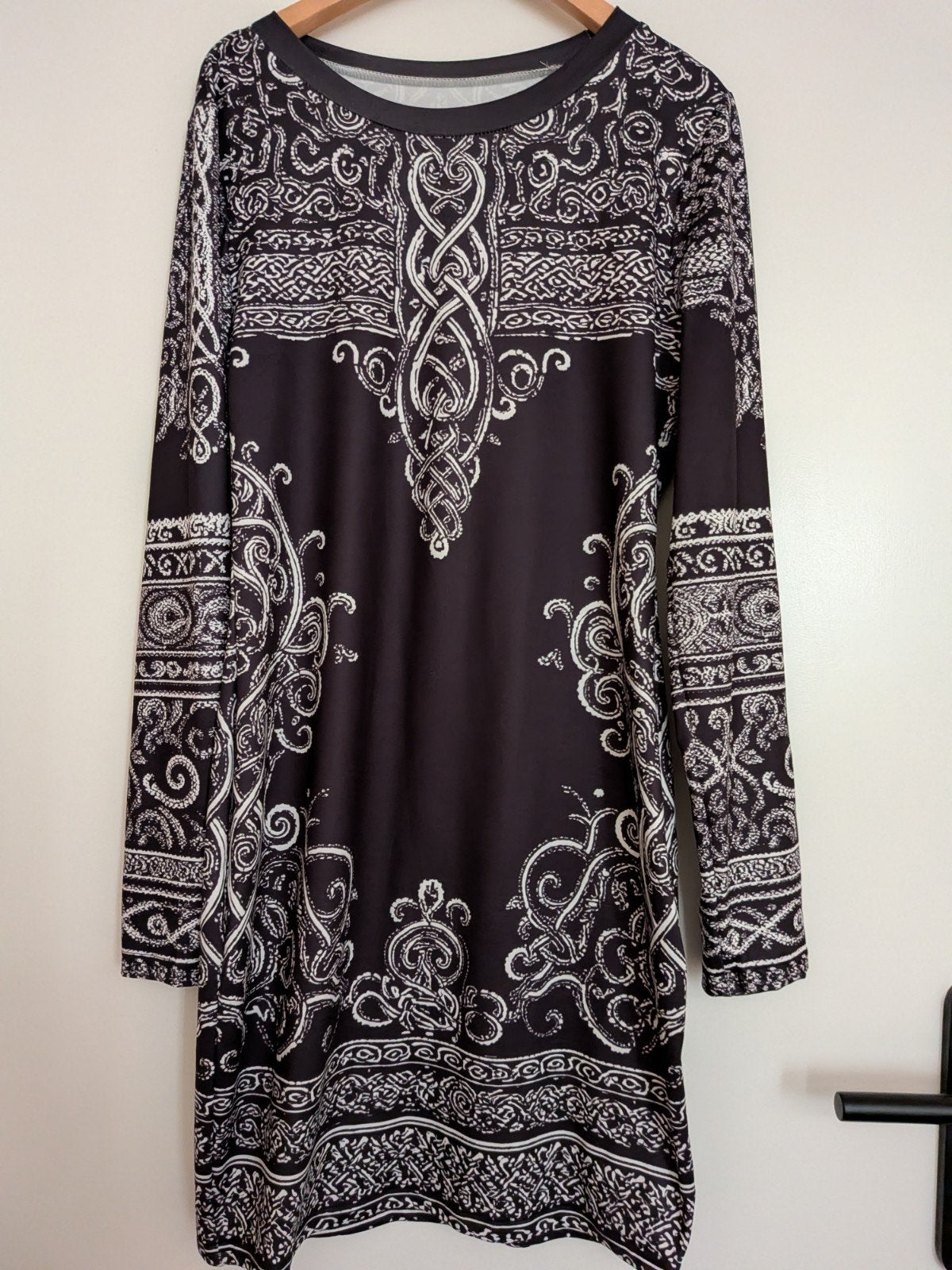 Mystic Noir Celtic Dress, Kleding | Dames, Maat 38/40 (M), Zwart, Ophalen of Verzenden, Zo goed als nieuw