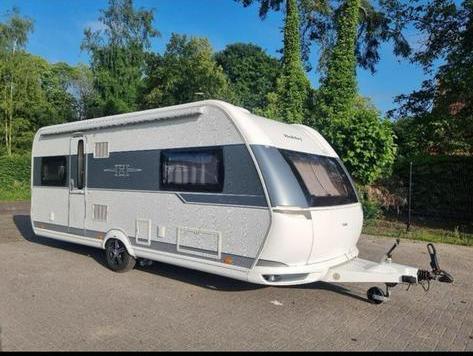 Hobby 560 UL Prestige, Caravans en Kamperen, Rondzit, Hobby, Kachel, Particulier