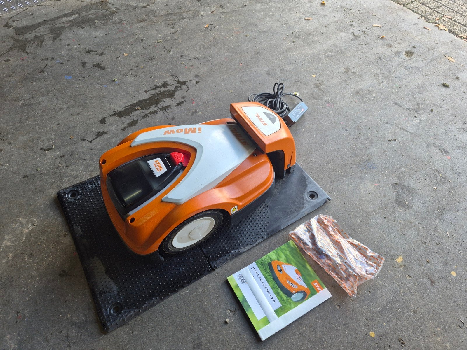 stihl imow 422 werkend, Tuin en Terras, Ophalen, Gebruikt