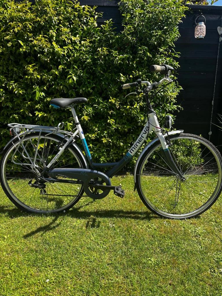 Minerva Fiets, Gebruikt, Velgrem, Versnellingen, 50 tot 53 cm