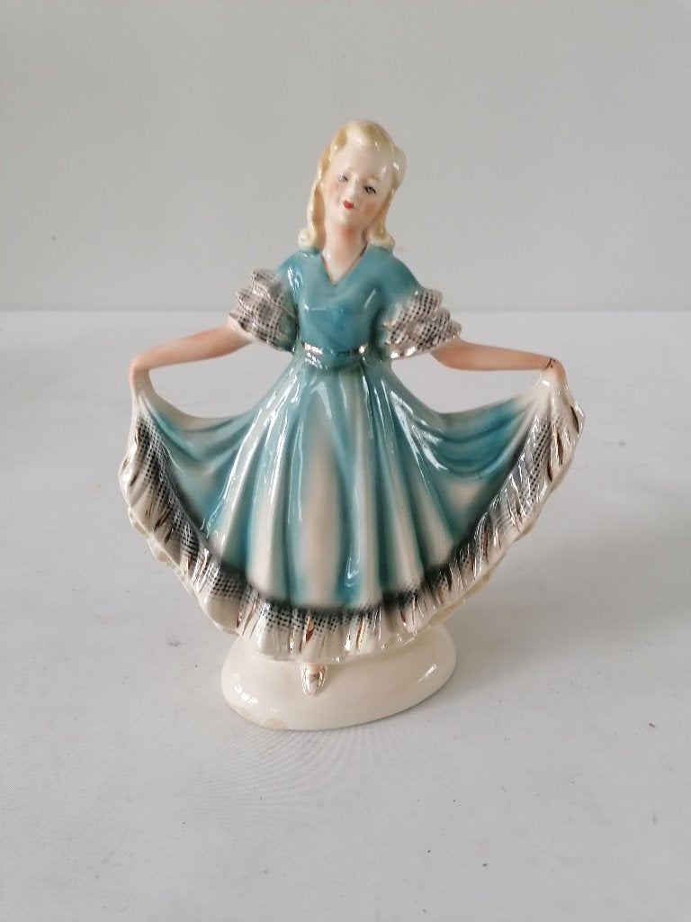 JEMA Holland keramiek beeld van een vrouw igs t22x17 cm, Ophalen of Verzenden